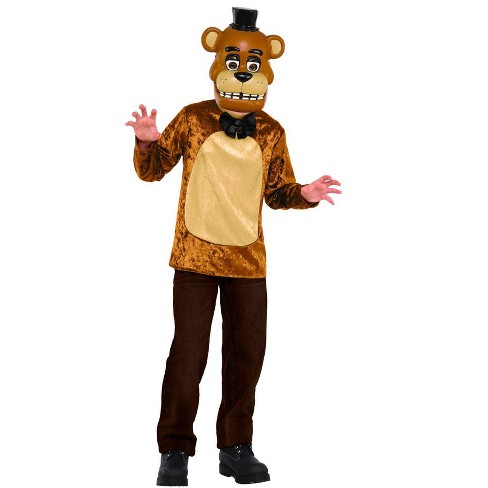 Five Nights At Freddy's Freddy Boy's Halloween Fancy-Dress Costume For  Child, M 