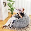 Hooseng Bean Bag Chair Large Bean Bag Chairs, with Fluffy Removable Spongefor, for Living Rooms, bedrooms, Study Rooms, and Offices - 3 of 4
