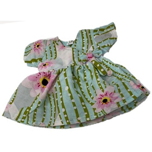 Doll Clothes Superstore Green Wrap Dress For Little Baby Dolls And Beanie Babies Target