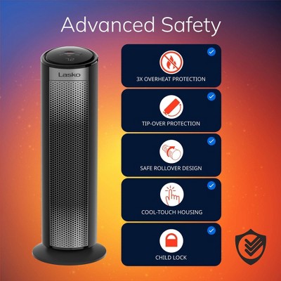 Lasko 22'' Digital Ceramic Tower Heater — detail 2