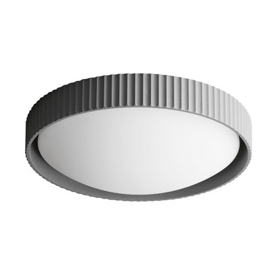 ET2 Lighting Souffle 1 - Light Flush Mount in  Gray