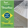 Vivere Authentic Brazilian Cotton Hammock, Outdoor Hanging Daybed, Antique - 2 of 4