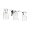 Livex Lighting Cityview 3 - Light Vanity in  Polished Chrome - 2 of 4