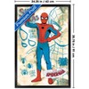Trends International Marvel Animations' Your Friendly Neighborhood Spider-Man - Suit Concept Ideas Framed Wall Poster Prints - 3 of 4