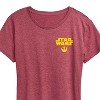 Women's - Star Wars - Rebel Group Short Sleeve Graphic T-Shirt - 3 of 4