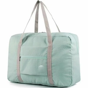 MaseiKar For Spirit Airlines Personal Item Bag 18x14x8 Foldable Travel Duffel Bag Tote Carry on Luggage Duffle Overnight for Women and Men - 1 of 4