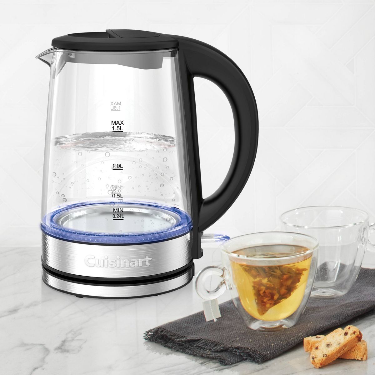 Cuisinart Clear 1.5L Kettle - thumbnail 2