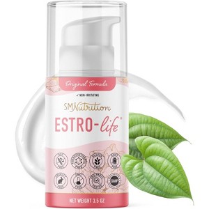 Estro-Life Estriol Cream for Balance at MidLife, Supports Hormone Balance for Women, SMNutrition, 3.5oz Pump - 1 of 4