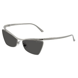 Jimmy Choo JC 4014H 300487 Womens Cat-Eye Sunglasses Gunmetal 56mm - 1 of 3