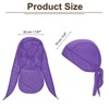 Unique Bargains Football Cycling Helmet Liner Bandana Breathable Cooling Sweat Wicking Cap - 2 of 3