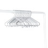 3 Sprouts Kids & Baby Wheat Straw Plastic Hangers 30 pack - Gray - 4 of 4