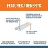EX-ACCESS TRANSITIONS Portable Self Supporting Aluminum Modular Entry Threshold Ramp Ideal for Doorways and Raised Landings - 4 of 4