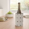 Urban Wild Studio desert check small charcoal Wine Chiller - Deny Designs - 2 of 2