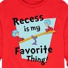 Boys' - Dr. Seuss - Recess Is My Favorite Thing Long Sleeve Graphic T-Shirt - 2 of 4