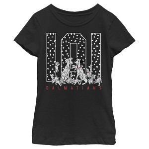 Girl's One Hundred and One Dalmatians The Whole Family T-Shirt - 1 of 4