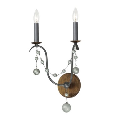 Maxim Lighting Formosa 2 - Light Wall Light in  Golden Noir