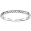 Pompeii3 5/8 Ct Lab Created Diamond Cushion Halo Engagement Wedding Ring Set White Gold EX3 - 2 of 4