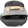 Eddie Bauer Bridgeport Places & spaces Back Pack Diaper Bag - Gray with Tan - image 4 of 4