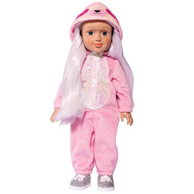 I'M A WOW Chloe the Cozy Glam 14" Fashion Doll with Color-Changing Hair