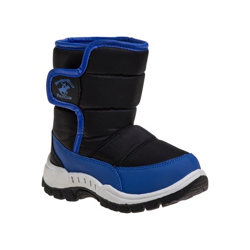 Boys Girls Snow Boots Kids Outdoor Warm Waterproof Slip Resistant