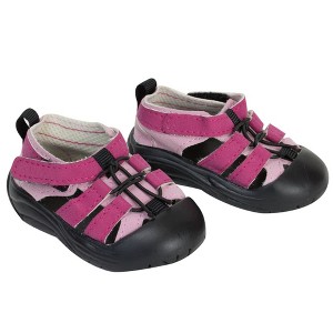 Sophia’s Outdoor Sandals for 18” Dolls, Pink - 1 of 1