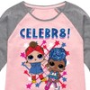 Girls' - LOL Surprise! - 4th of July Shirt Tail Raglan Graphic T-shirt - 2 of 4