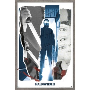 Trends International Halloween II - Knife Framed Wall Poster Prints - 1 of 4