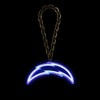 NFL Fan Chain, Big Neon Light Up Team Logo - Los Angeles Chargers - 2 of 4