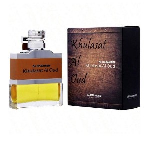 Al Haramain Khulasat Al Oud By Al Haramain Unisex Sea Notes, Sweet Notes, Woodsy Notes, Labdanum, Amber Eau De Parfum Spray 3.4 Oz - 1 of 1