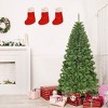 Tangkula Artificial Christmas Tree PVC Hinged Spruce Xmas Tree with Branch Tips - 3 of 4