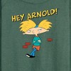Women's - Hey Arnold! - Cool Arnold Lightweight French Terry Wide Neck Long Sleeve Shirt - 2 of 4