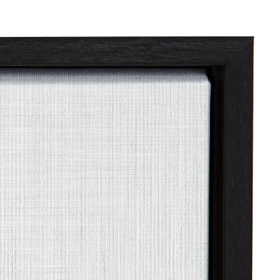 Black and White Bear Portrait Canvas Wall Art for Kids