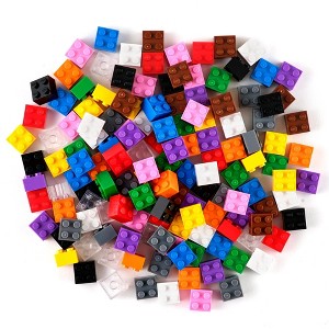 Strictly Briks Classic Bricks Starter Kit, 12 Colors, 144 Pieces, 2x2 Inches, 100% Compatible with All Major Brick Brands - 1 of 4