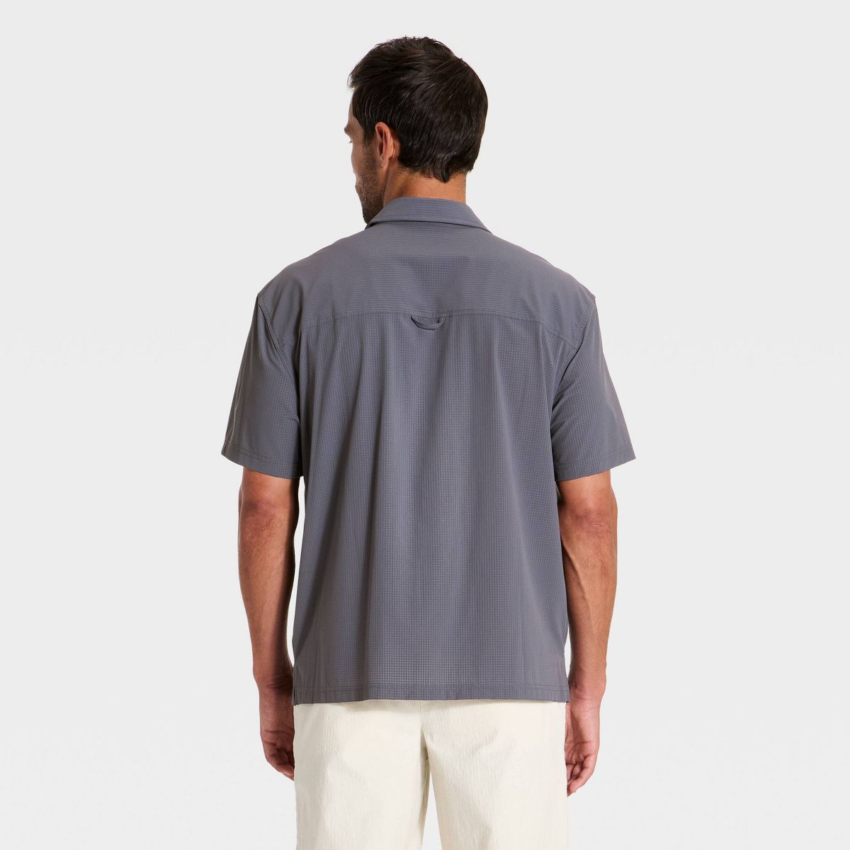 Men's Short Sleeve Trekker Button-Up Shirt - Goodfellow & Co™ - thumbnail 2