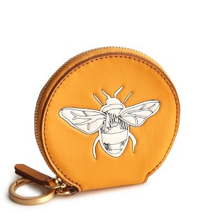 Vera Bradley Women's Outlet Leather Round Zip Pouch - 1 of 3