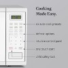 Farberware Countertop Microwave Oven with LED Display, 6 Auto-Cook Settings, 10 Power Levels, Defrost, and Child Safety Lock - 3 of 4