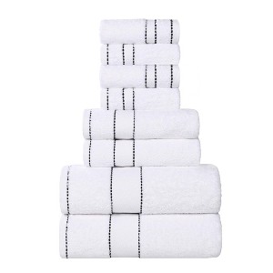 Cotton Heavyweight Ultra-Plush Luxury Towel Set by Blue Nile Mills - 1 of 4