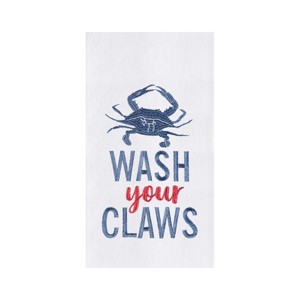 C&F Home Wash Your Claws Flour Sack Kitchen Towel - 1 of 4