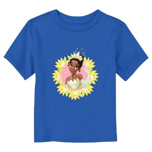 The Princess and the Frog Tiana Floral Portrait T-Shirt - 1 of 3