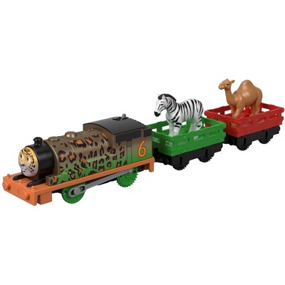 thomas and friends trackmaster animal party percy