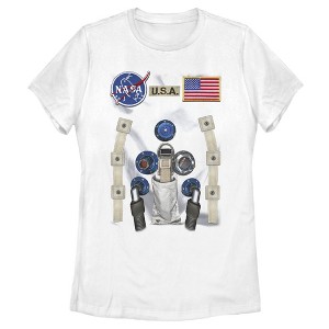 Women's NASA U.S.A. Astronaut Suit Costume T-Shirt - 1 of 4