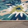 World Rug Gallery Bergamo Contemporary Floral Indoor/Outdoor Area Rug - 2 of 4