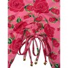 Betsey Johnson Womens' One-Piece V-Neck, Bandeau or Underwire Swimsuits - 3 of 3