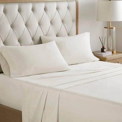 California King Gray and Teal Cotton Jacquard Bed in a Bag Set