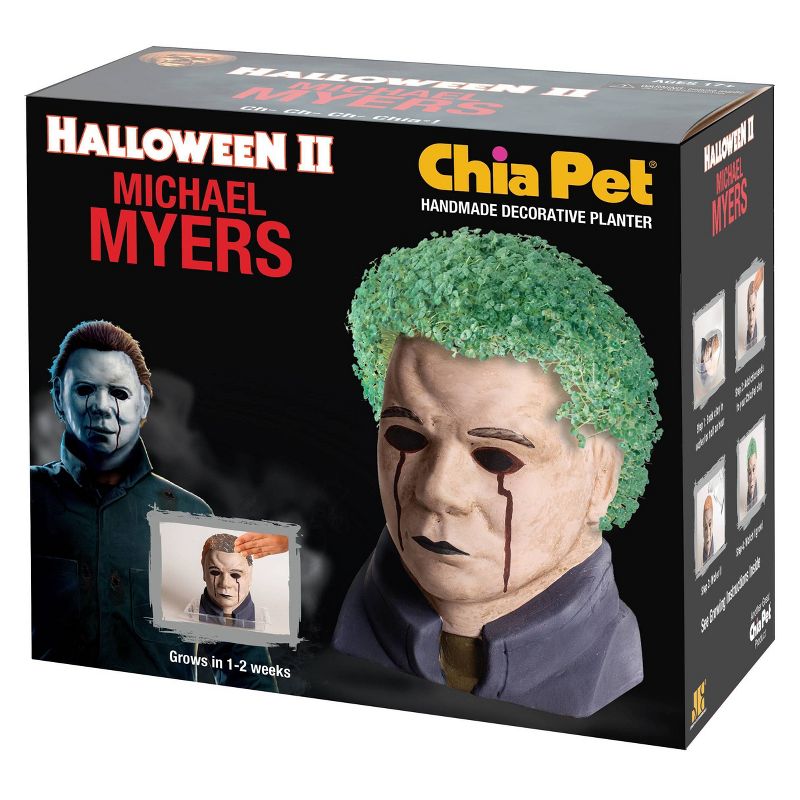 NECA Halloween II Michael Myers Decorative Chia Pet Planter, 5 of 7