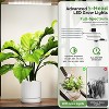 VINGLI Plant Stand Indoor with Grow Light, 63 Inch Tall Lighted Plant Shelf Indoor with 5 LED Light Strips for Living Room, Balcony, Bl - 2 of 4