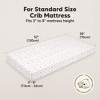 KeaBabies 2pk Soothe Fitted Crib Sheets Neutral, Organic Baby Crib Sheets, Fits Standard Nursery Baby Mattress - 3 of 4