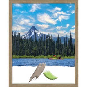 Amanti Art Woodgrain Stripe Wood Picture Frame - 1 of 4