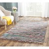 Rag Rug RAR121 Hand Woven Indoor Rugs - Safavieh - 2 of 4