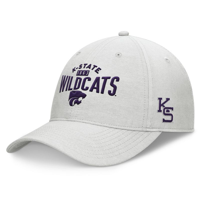 NCAA Kansas State Wildcats Unstructured Chambray Cotton Hat - Gray, 1 of 5